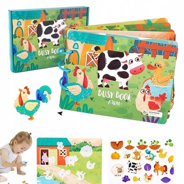 EDUKACYJNA NA RZEP NAKLEJKI MONTESSORI 10 TEMATÓW