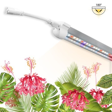 LAMPA LED GROW DO WZROSTU UPRAWY ROŚLIN UV IR 60CM