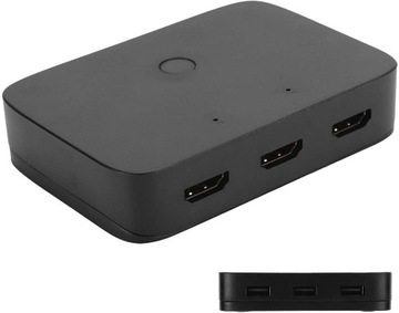 KVM-переключатель HDMI 2x1 Переключатель 3xUSB +2 КАБЕЛЬ HDMI