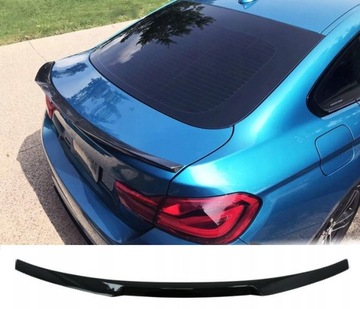 LOTKA SPOILER SPOJLER BMW F36 M4 CZARNY POŁYSK