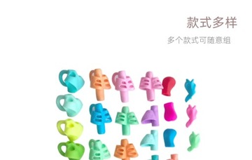 Детский карандаш для письма, держатель для ручек, детская обучающая практика, силиконовая ручка, помощь