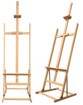 SZTALUGA STUDYJNA DUŻA BUKOWA 170-250cm DO MONTAŻU