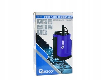 ВОДЯНОЙ НАСОС GEKO СО ВСТРОЕННЫМ ПОПЛАВКОМ 13000л/ч G81459