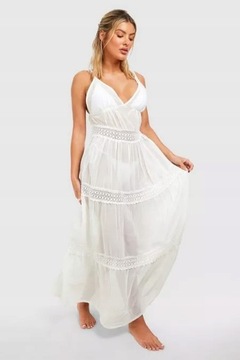 BOOHOO PLAŻOWA SUKIENKA MAXI S