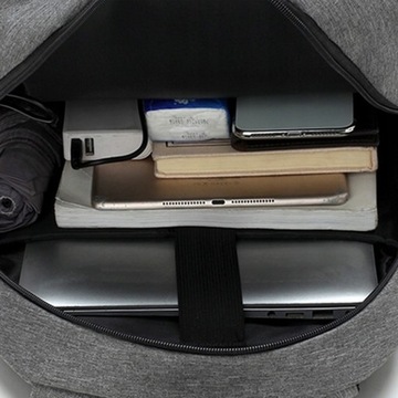 РЮКЗАК Серый НАБОР СУМКА 3в1 МОЮЩАЯ USB Мужской Женский Спортивный