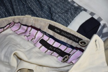 PT01 Hamptons spodnie męskie 36/32 chinosy 52