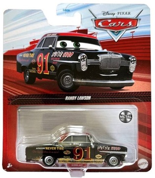 RANDY LAWSON #91 Sputter metal Resorak Samochodzik Auta 1:55 Mattel Cars