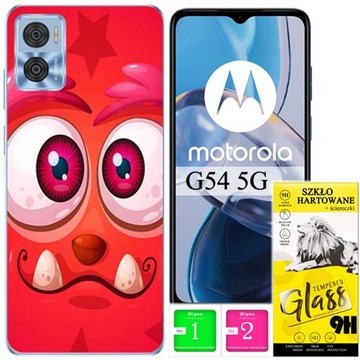 ETUI PLECKI FOTO Case OBUDOWA Pokrowiec SZKŁO do Motorola Moto E22 / E22i