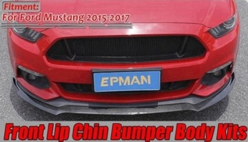 Удлинитель переднего бампера, универсальный сплиттер 3