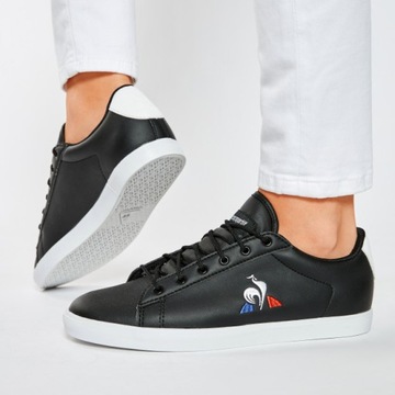 LE COQ SPORTIF DAMSKIE TRAMPKI SKÓRA LOGO 37 KDF