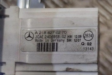 BUDÍK KOKPIT MERCEDES-BENZ CLS (C218) A2188270270 5.5L GASOLINE 2014