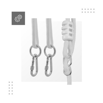 Детские качели для дома и сада TULANO Hop 30 Бежевый до 60кг БЕЗОПАСНО