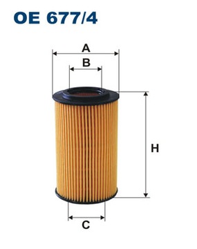 OE677/4 FILTRON FILTR OLEJE