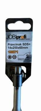 PRZECINAK DŁUTO PŁASKIE ŁOPATKOWE ŁOPATKA SDS PLUS JOBIPROFI 14X250X60MM