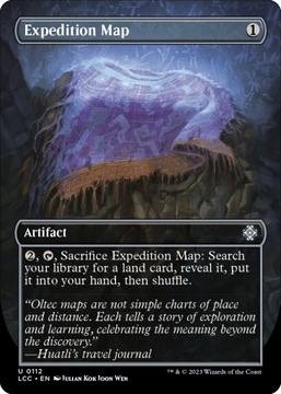 MTG Expedition Map *Borderless* (U)