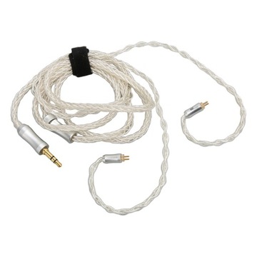Ulepszony wymienny kabel słuchawek 8-rdzeniowy,