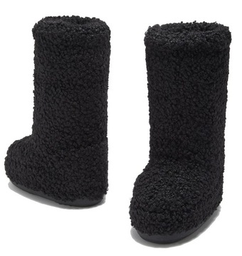 buty Tecnica Moon Boot Icon Faux Curly - Black