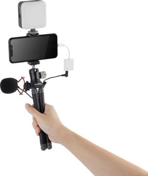 Гибкий штатив SmallRig для мини-камеры и смартфона с шаровой головкой 29 см, вес до 1,5 кг.