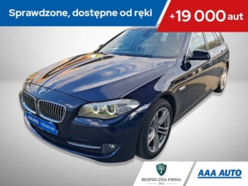 BMW Seria 5 F10-F11 Touring 520i 184KM 2012 BMW 5 520i, Automat, Skóra, Navi, Xenon, Bi-Xenon