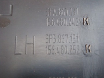 SEAT LEON 4 IV 5FA ОБИВКА ДВЕРИ ПЕРЕДНЕЙ СЛЕВА