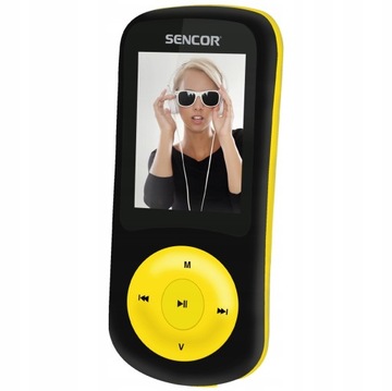 Odtwarzacz MP3 WMA MP4 radio FM Sencor 8GB LCD 1.8