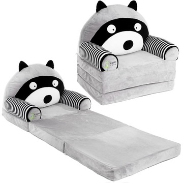 ОГРОМНЫЙ СКЛАДНОЙ ПЛЮШЕВЫЙ СТУЛ XXL