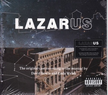 2 CD- DAVID BOWIE / ENDA WALSH- LAZAURUS (NOWA W FOLII)