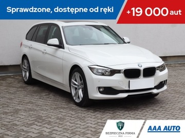 BMW Seria 3 E90-91-92-93 Touring E91 2.0 318d 143KM 2012 BMW 3 318 d, Automat, Navi, Klima, Klimatronic