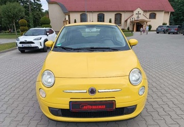 Fiat 500 II Hatchback 3d 1.2 69KM 2009 Fiat 500 Zarejestrowany - benzyna - bezwypadkowy - 113000 km 1.2 Benzyna, zdjęcie 1