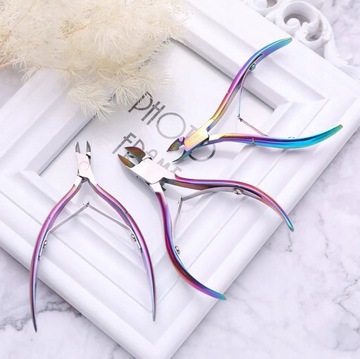 LEXWO Профессиональные ЩИПЦЫ для вросших ногтей на ногах 285 серебро