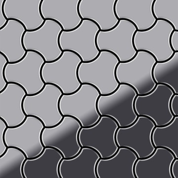 ALLOY Ubiquity-S-S-M Mozaika Stal INOX lustrzana