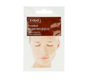 Ziaja Maseczka regenerująca Glinka brązowa 7ml