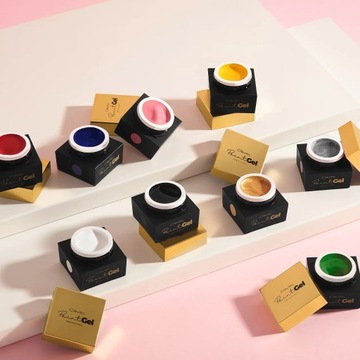 ГЕЛЬ-КРАСКА ДЕКОРАТИВНЫЙ ГЕЛЬ для ногтей омбре NAIL ART ORNAMENTS 5г БЕЛЫЙ