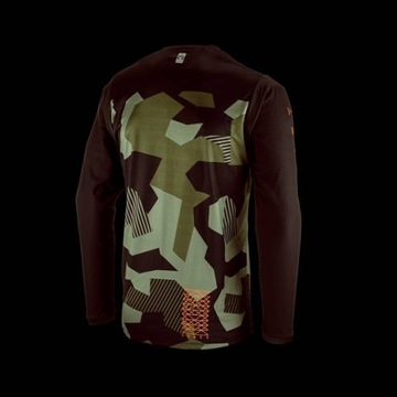 ФУТБОЛКА LEATT 2023 MTB GRAVITY 3.0 ИЗ ДЖЕРСИ КАМУФЛЯЖНЫЙ S