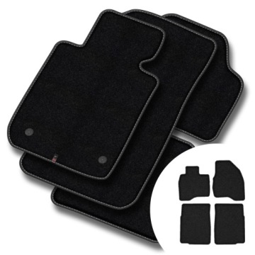 Velurové koberce Premium pro Ford Explorer V 2010-2019, délka koberce