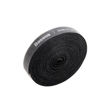 Baseus Organizer Kabli Taśma Rzep Opaski Velcro 3m