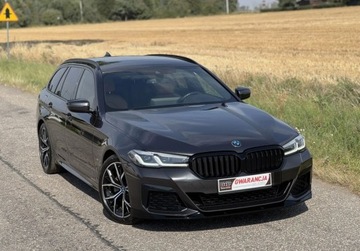 BMW Seria 5 G30-G31 Touring Facelifting 2.0 518d 150KM 2021 BMW Seria 5 BEZWYPADEK f vat 23 PISEMNA GWARANCJA w cenie Transport KRE, zdjęcie 3
