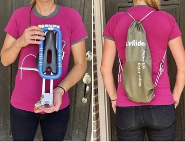 Седло детское для рамы велосипеда UrRider BKS-021 Solid.