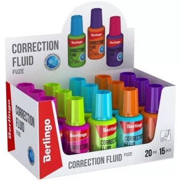Жидкий консилер Berlingo, 20 мл, 15 шт.