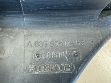 MERCEDES VITO TŘÍDA V W639 POUZDRO KRYT VENTILÁTOR A6395004700