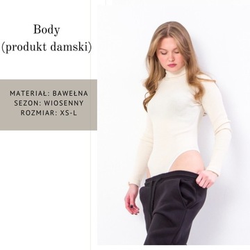 Body (produkt damski), wiosenny, 8082-019-1