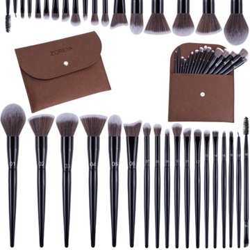 НАБОР КИСТЕЙ ДЛЯ МАКИЯЖА ИЗ 18 ПРОФЕССИОНАЛЬНЫХ ОТЛИЧНЫХ КАЧЕСТВ ДЛЯ ВАШЕЙ ЖЕНЫ В ПОДАРОК