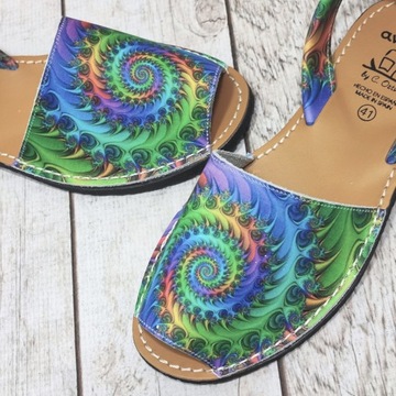 САНДАЛИИ ЖЕНСКИЕ ИЗ ИСПАНСКОЙ КОЖИ AVARCAS - 40