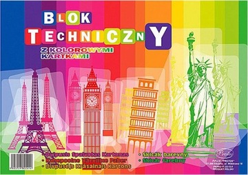 Технический блок А4 PROTOS COLOR 18820