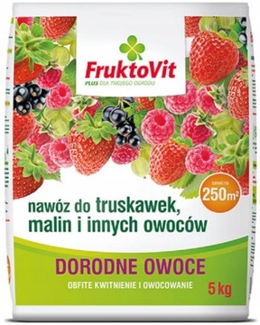 Fruktovit Nawóz Do Owoców Truskawek i Malin 5KG