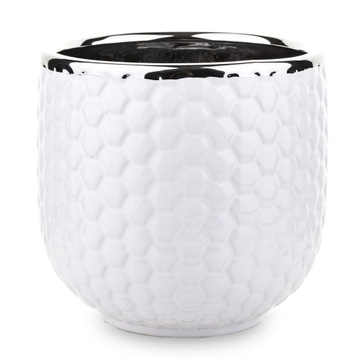 DONICZKA DONICA OSŁONKA CERAMICZNA NA KWIATY BIAŁA