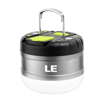 LED Lampa Campingowa USB Powerbank 3000mAh Magnes