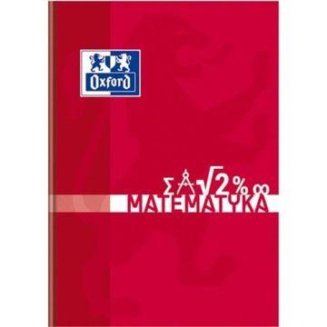 Brulion przedmiotowy Oxford matematyka A5 80K