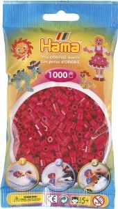 Hama 207-29 - Kolor Bordowy - 1000 koralików - KRK