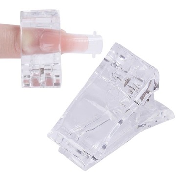 Набор для наращивания ногтей, акриловый гель, щипцы для кисточек двойной формы